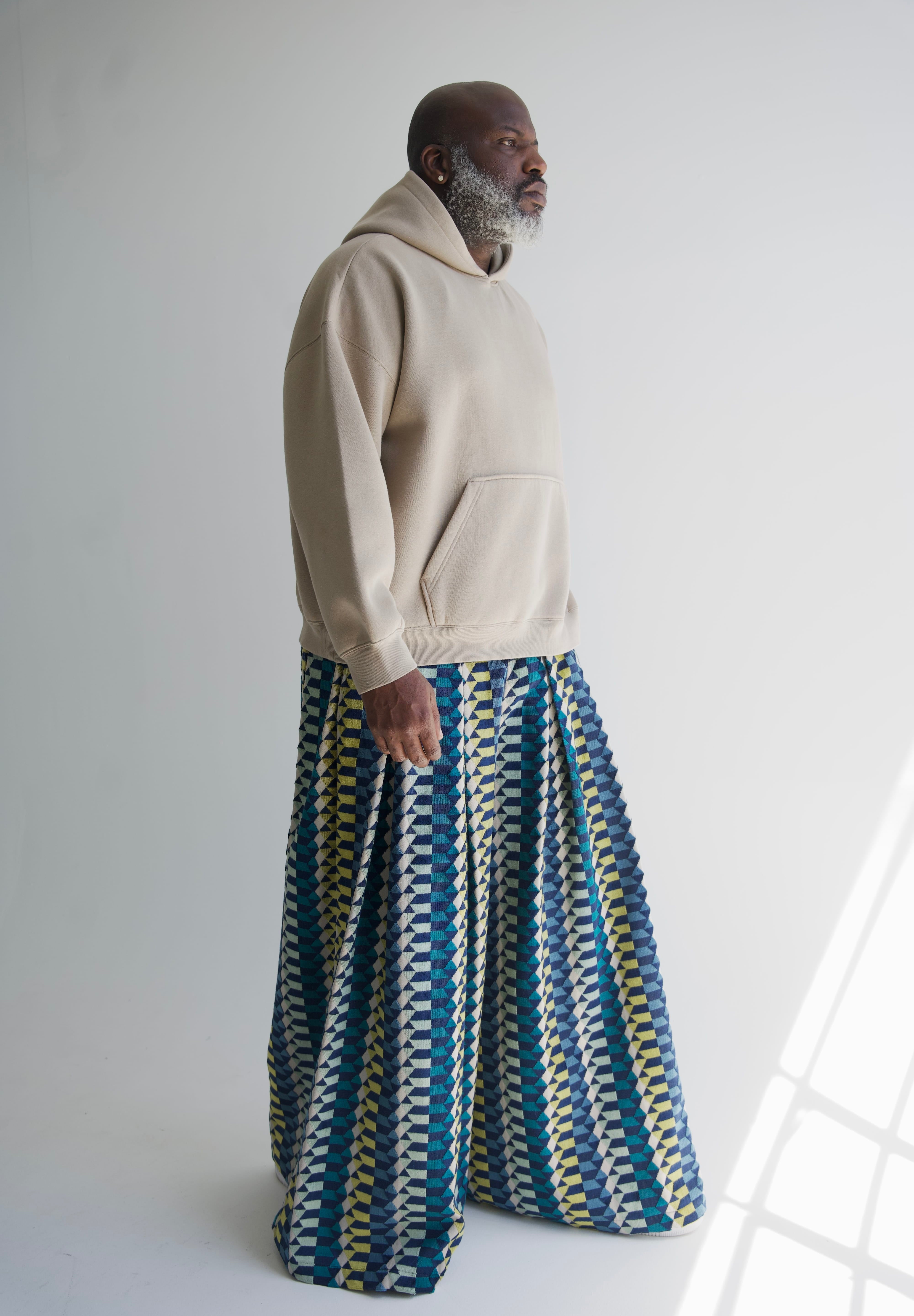 Zevelyn Jean Khadijah Wide Leg Pant KHADIJAH WIDE LEG PANT Pacific Blues