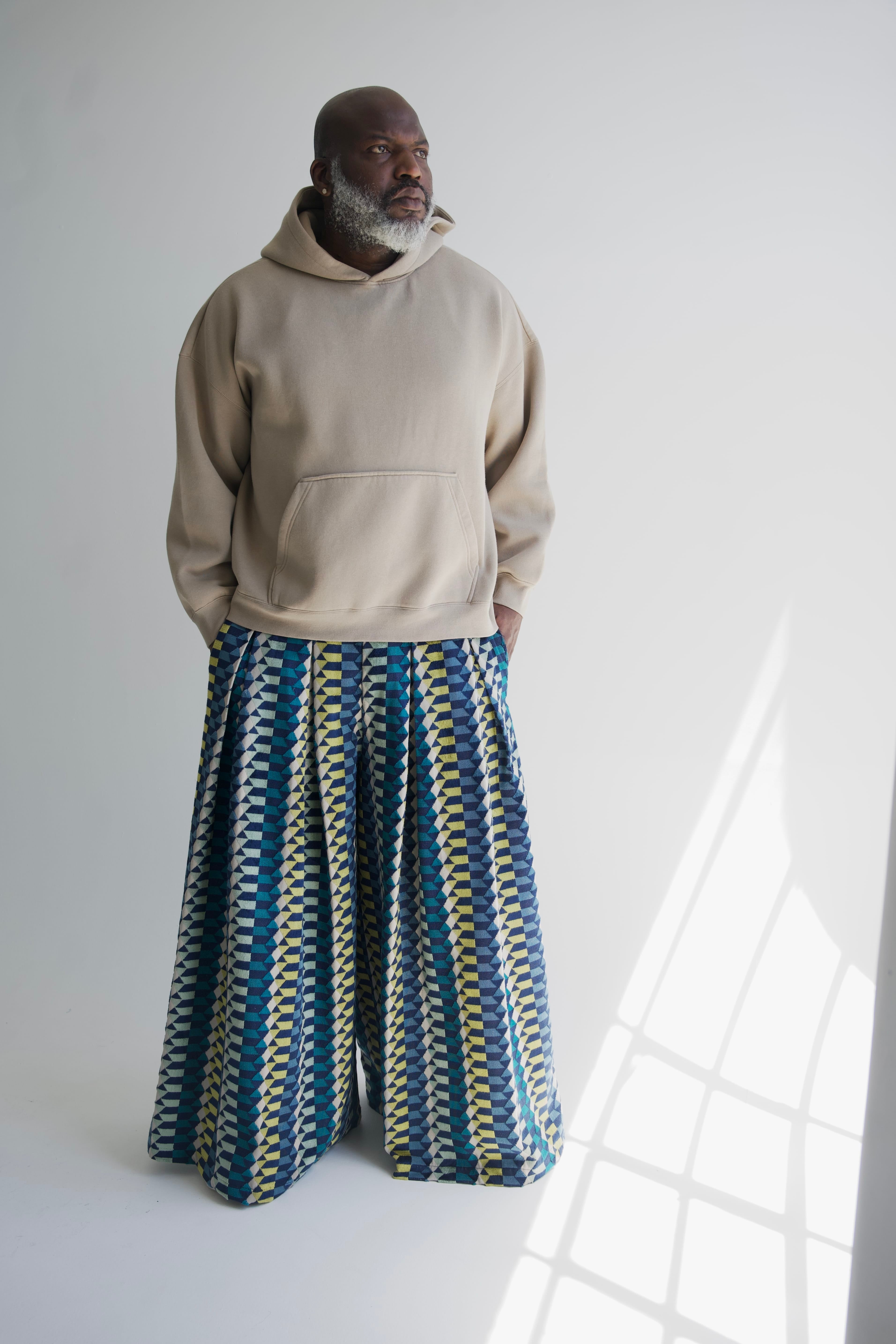 Zevelyn Jean Khadijah Wide Leg Pant KHADIJAH WIDE LEG PANT Pacific Blues