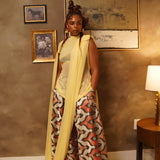 Zevelyn Jean Khadijah Wide Leg Pant KHADIJAH WIDE LEG PANT Peach Haze