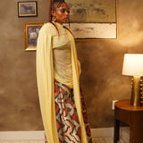 Zevelyn Jean Khadijah Wide Leg Pant KHADIJAH WIDE LEG PANT Peach Haze