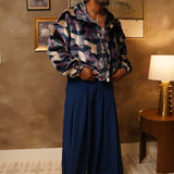 Zevelyn Jean Khadijah Wide Leg Pant KHADIJAH WIDE LEG PANT Sapphire Blue