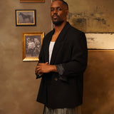 Zevelyn Jean Khadijah Wide Leg Pant KHADIJAH WIDE LEG PANT Steel Maze