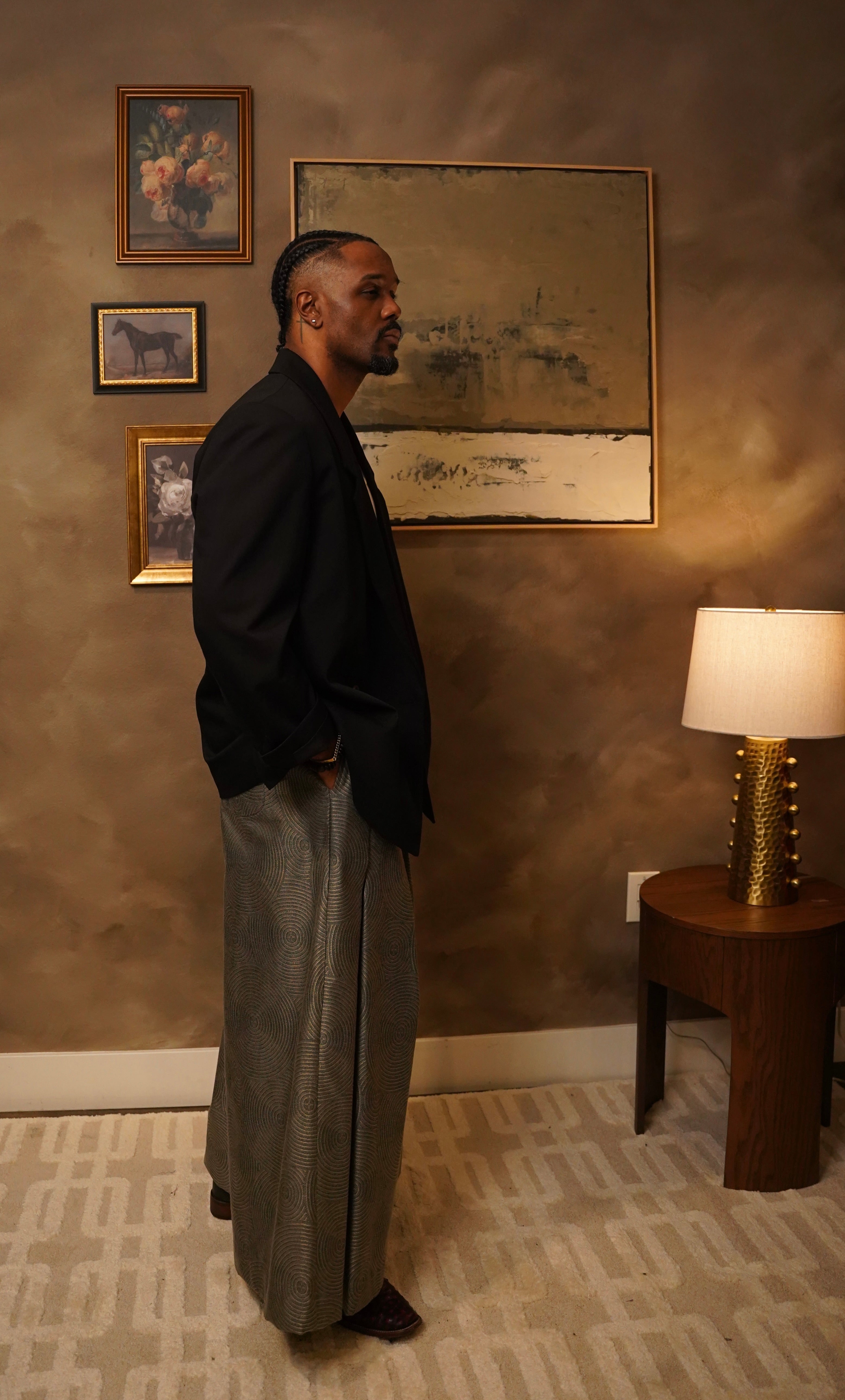 Zevelyn Jean Khadijah Wide Leg Pant KHADIJAH WIDE LEG PANT Steel Maze