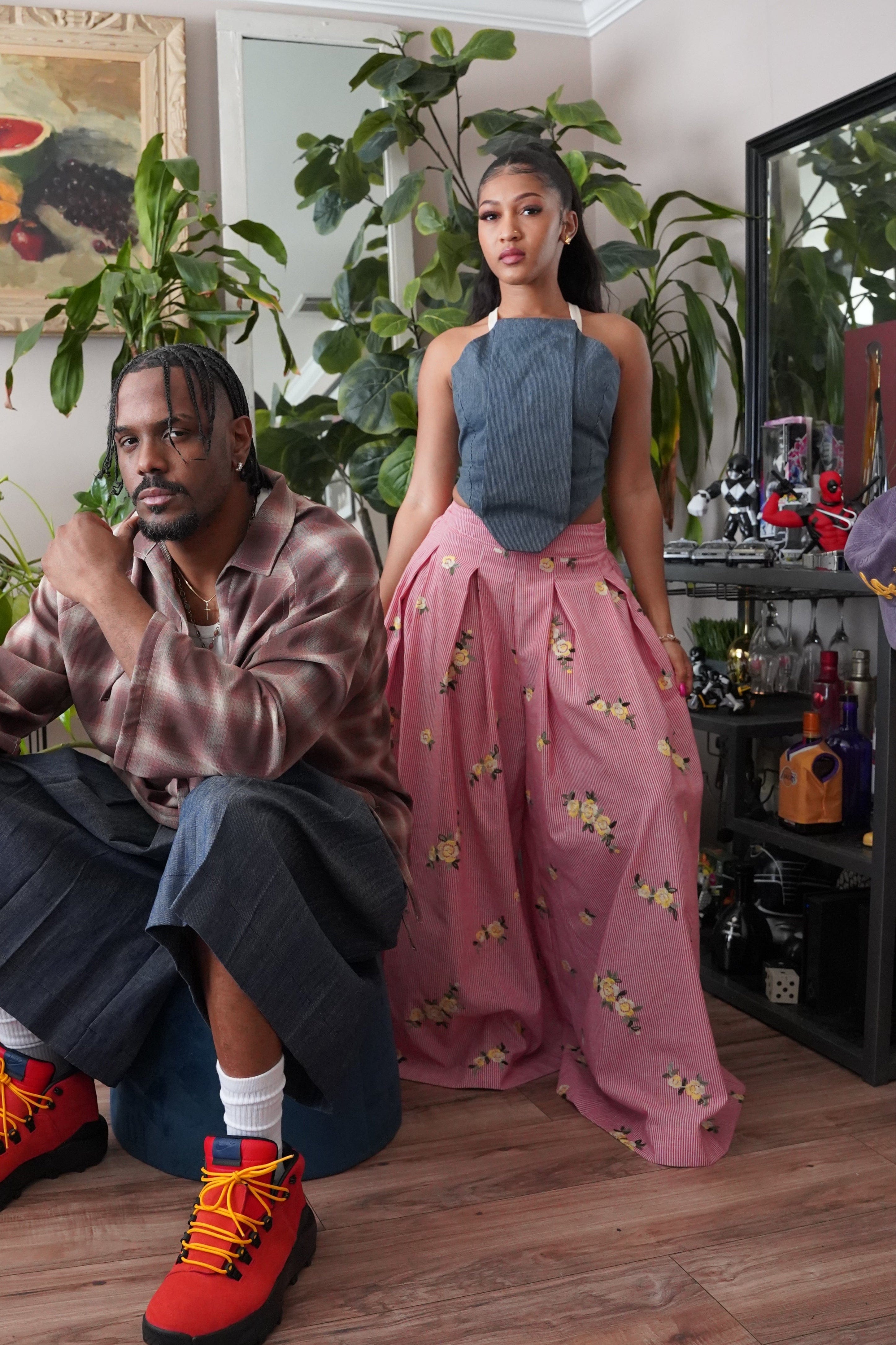 Zevelyn Jean Khadijah Wide Leg Pant KHADIJAH WIDE LEG PANT Sunflower