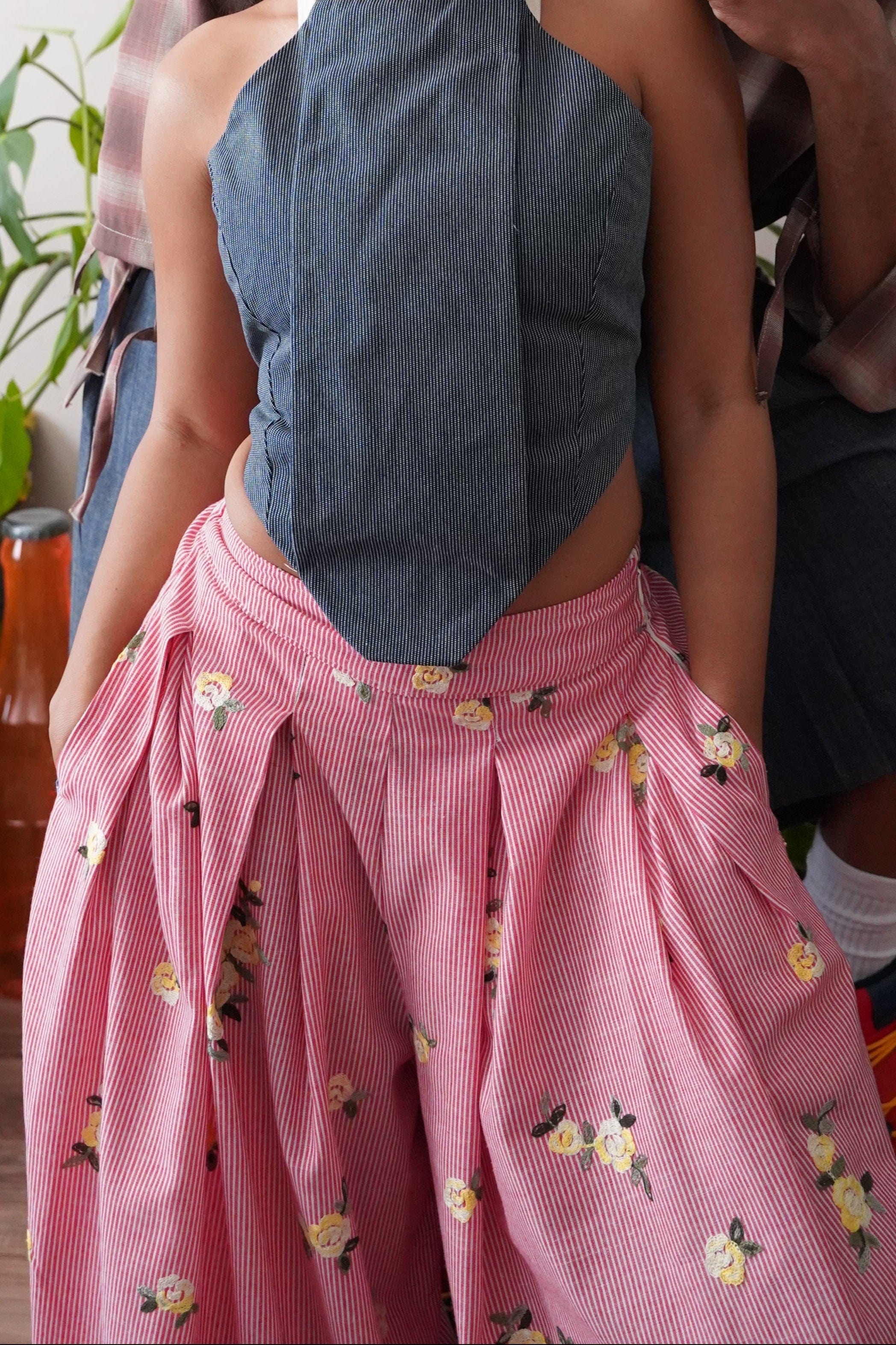 Zevelyn Jean Khadijah Wide Leg Pant KHADIJAH WIDE LEG PANT Sunflower