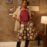 Zevelyn Jean Koda Shorts KODA SHORTS Almond Mahogany