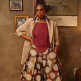 Zevelyn Jean Koda Shorts KODA SHORTS Almond Mahogany