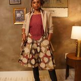 Zevelyn Jean Koda Shorts KODA SHORTS Almond Mahogany