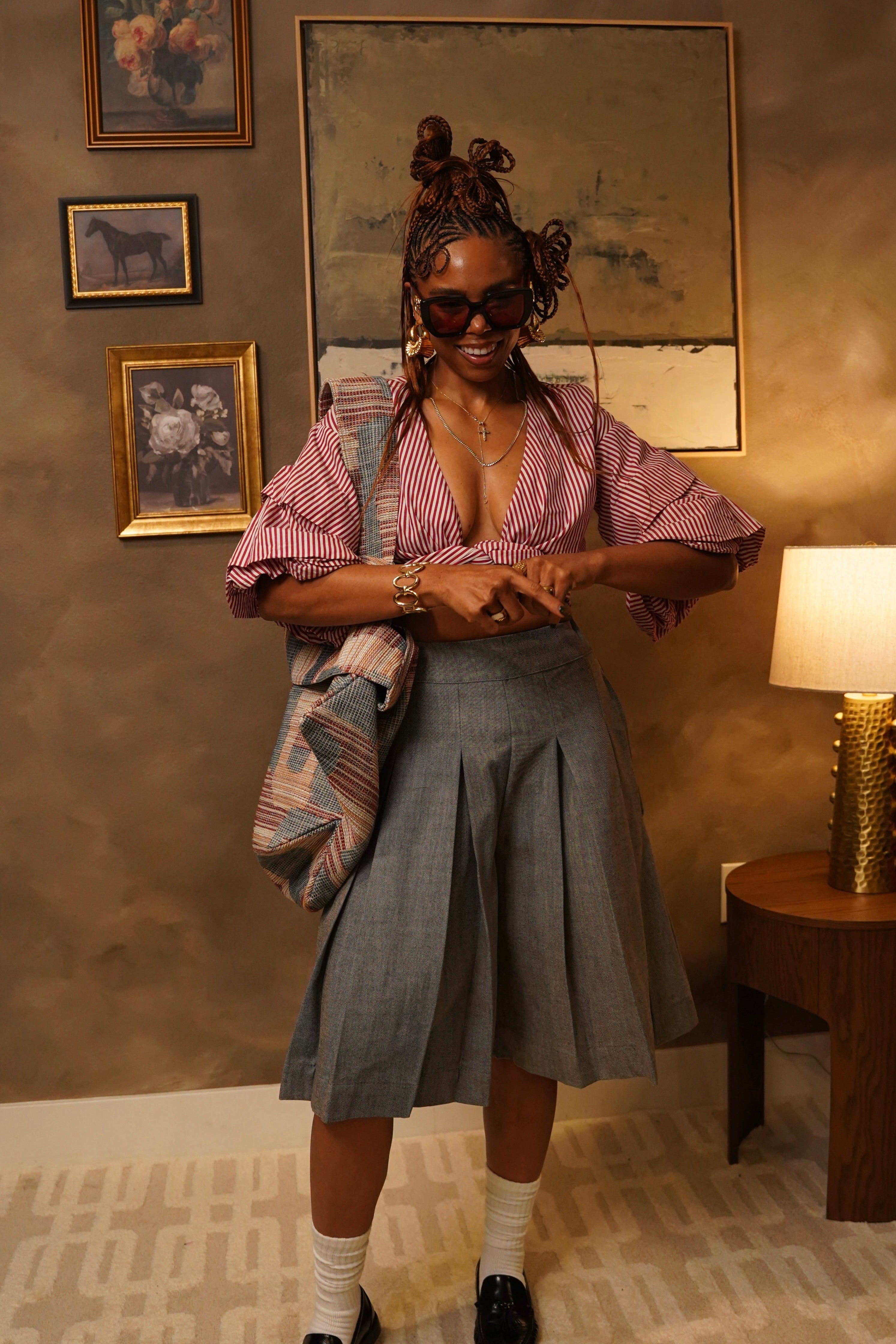 Zevelyn Jean Koda Shorts KODA SHORTS Black Mist Denim