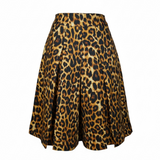 Zevelyn Jean Koda Shorts KODA SHORTS Leopard