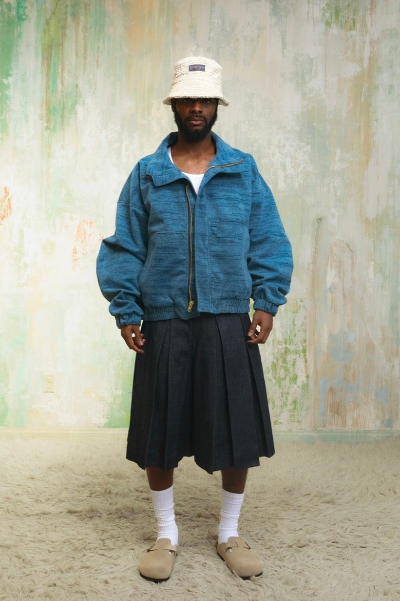 Zevelyn Jean Koda Shorts KODA SHORTS Midnight Blue Denim