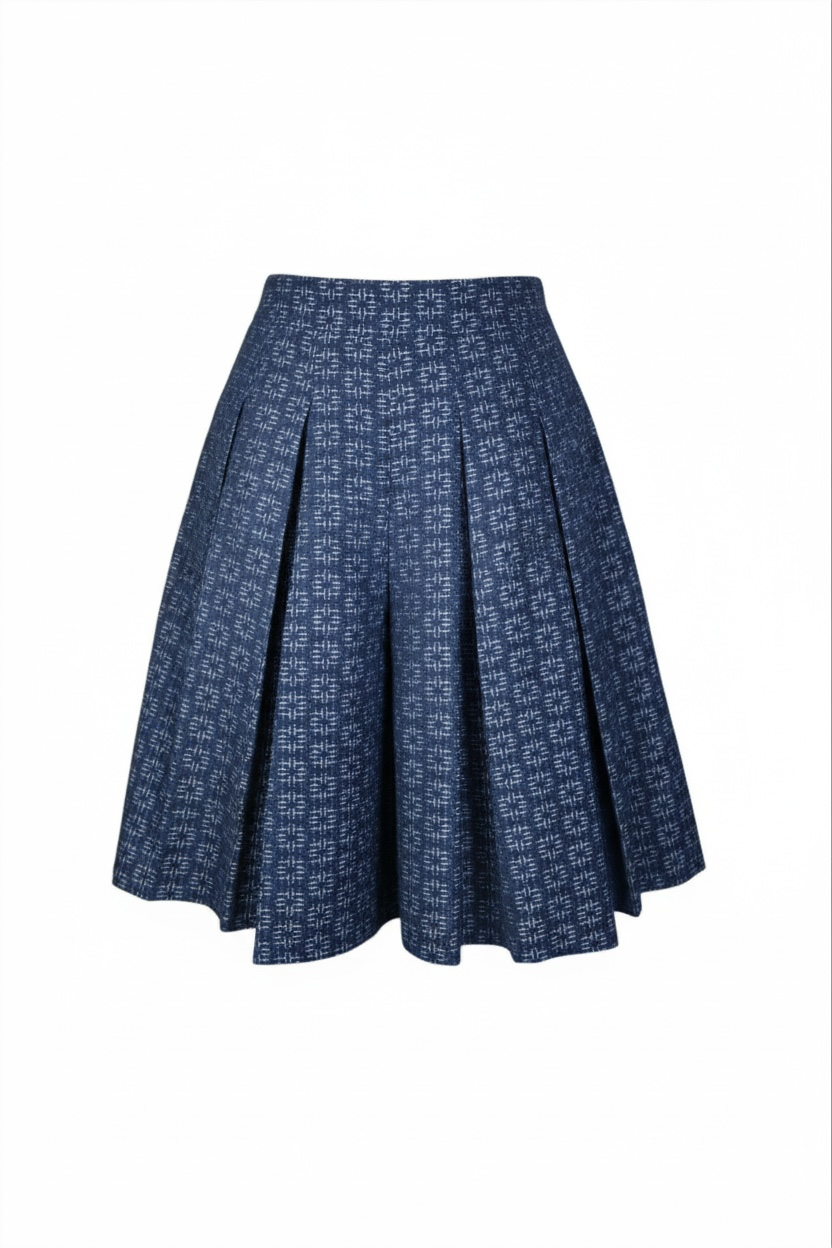 Zevelyn Jean Koda Shorts KODA SHORTS Navy Stone