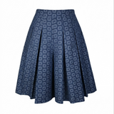 Zevelyn Jean Koda Shorts KODA SHORTS Navy Stone