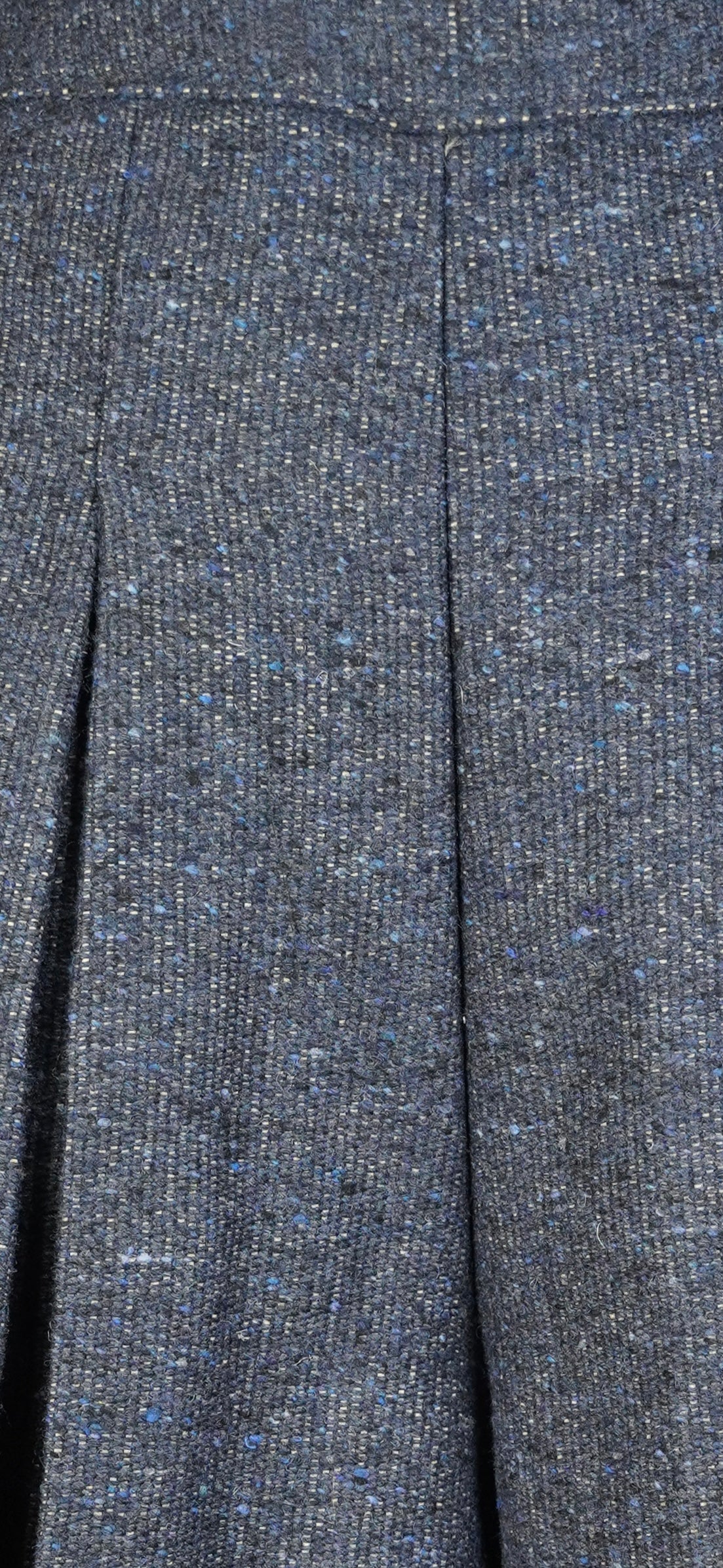 Zevelyn Jean Koda Shorts KODA SHORTS Navy Tweed