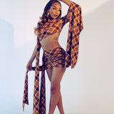 Zevelyn Jean skirt NYREE Skirt