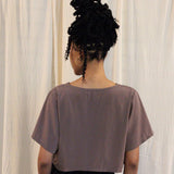 Zevelyn Jean Remi Cropped Blouse Remi Cropped Blouse Fossil