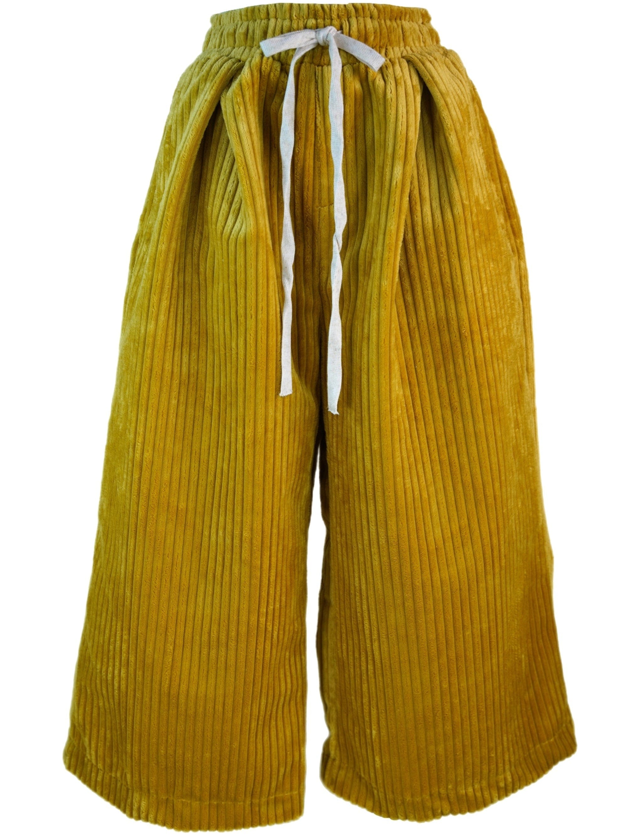 Zevelyn Jean Stacee Cropped Pant STACEE CROPPED PANT Canary Yellow