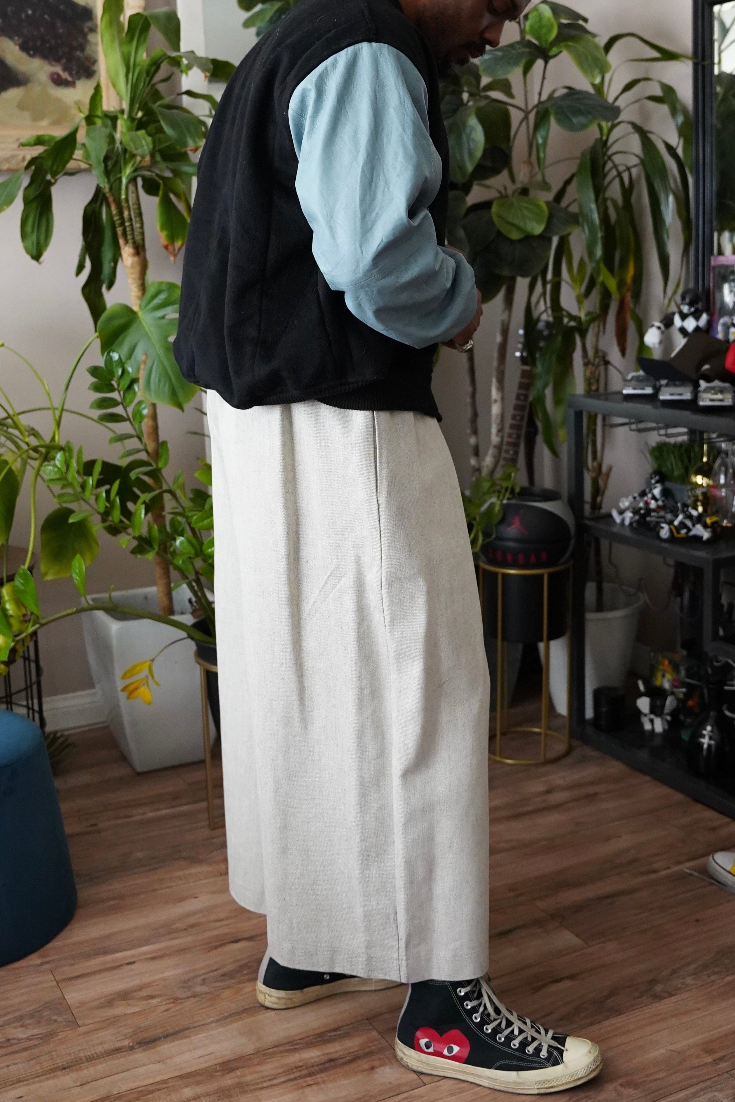 Zevelyn Jean Stacee Cropped Pant STACEE CROPPED PANT Grey Denim