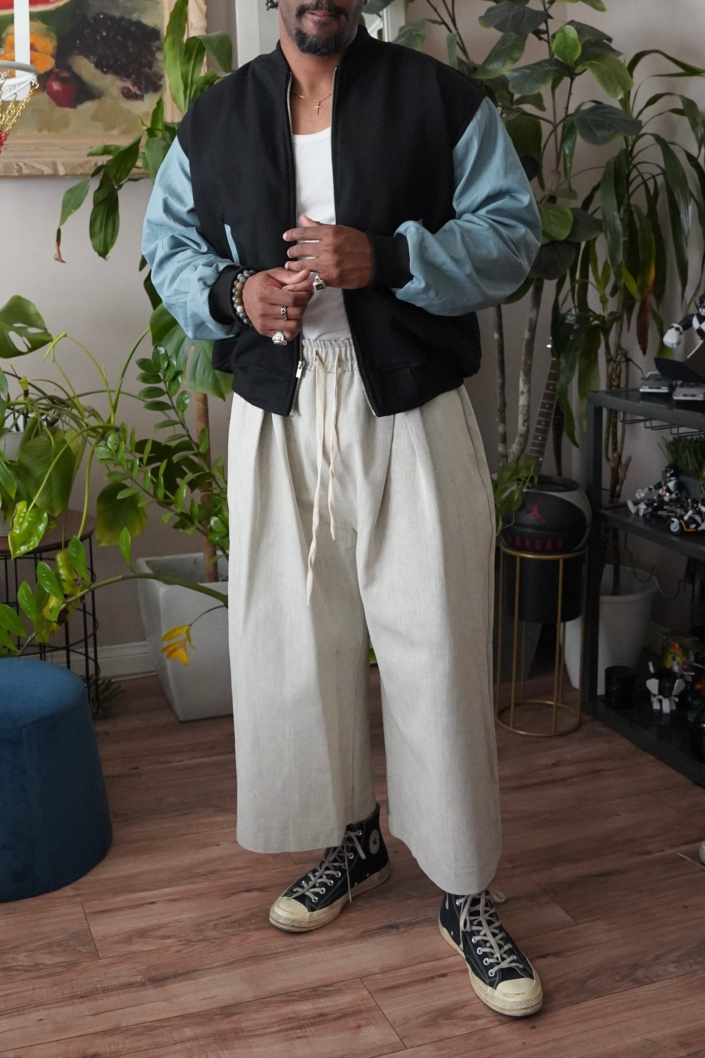 Zevelyn Jean Stacee Cropped Pant STACEE CROPPED PANT Grey Denim