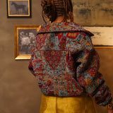 Zevelyn Jean Zane Bomber Jacket ZANE BOMBER Antique Ocean