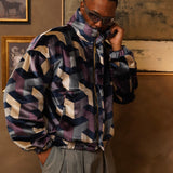 Zevelyn Jean Zane Bomber Jacket ZANE BOMBER Blueberry