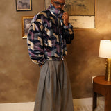 Zevelyn Jean Zane Bomber Jacket ZANE BOMBER Blueberry