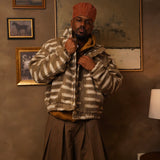 Zevelyn Jean Zane Bomber Jacket ZANE BOMBER Natural