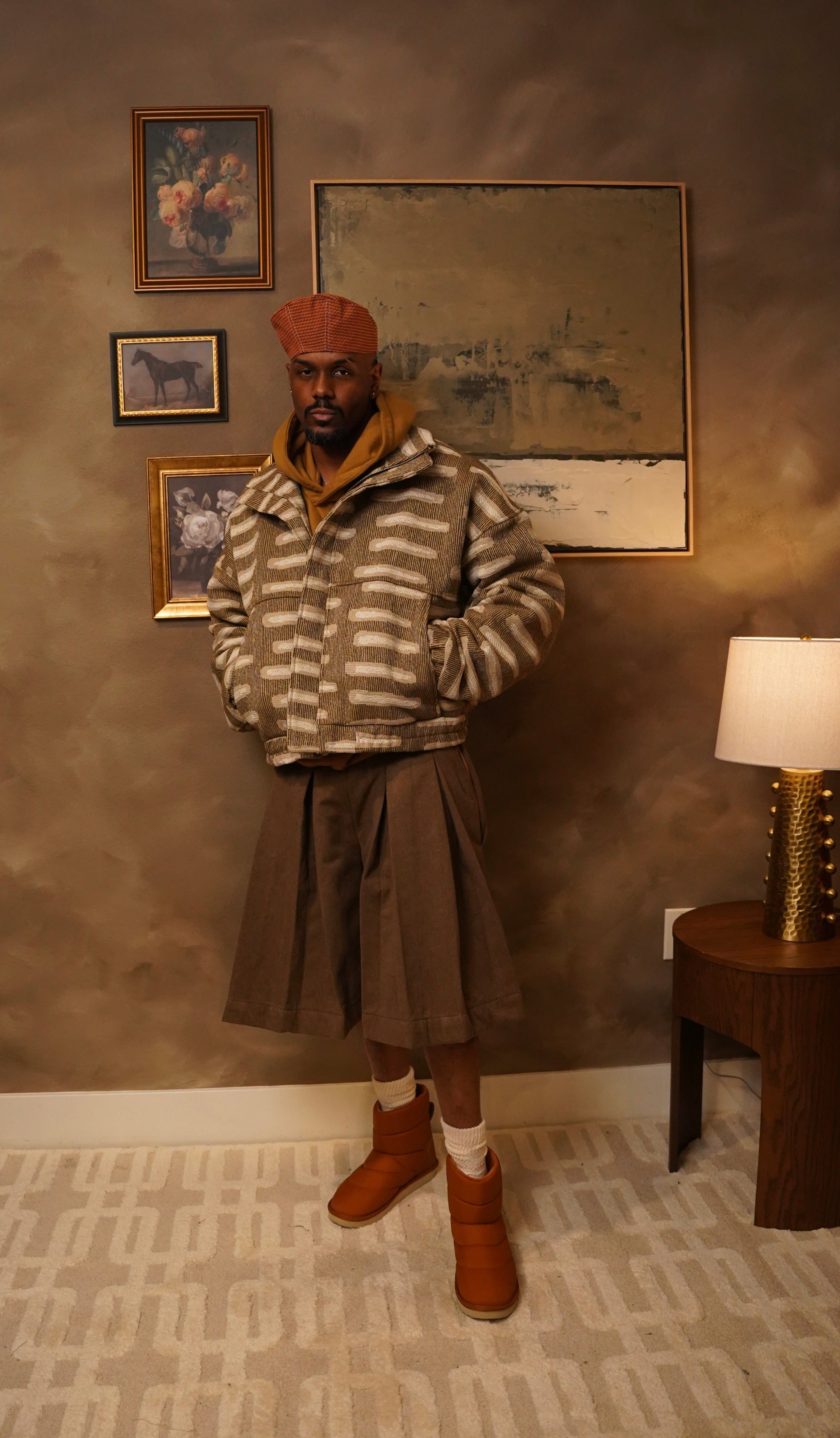 Zevelyn Jean Zane Bomber Jacket ZANE BOMBER Natural