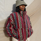 Zevelyn Jean Zane Bomber Jacket ZANE BOMBER Navajo