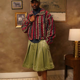 Zevelyn Jean Zane Bomber Jacket ZANE BOMBER Navajo