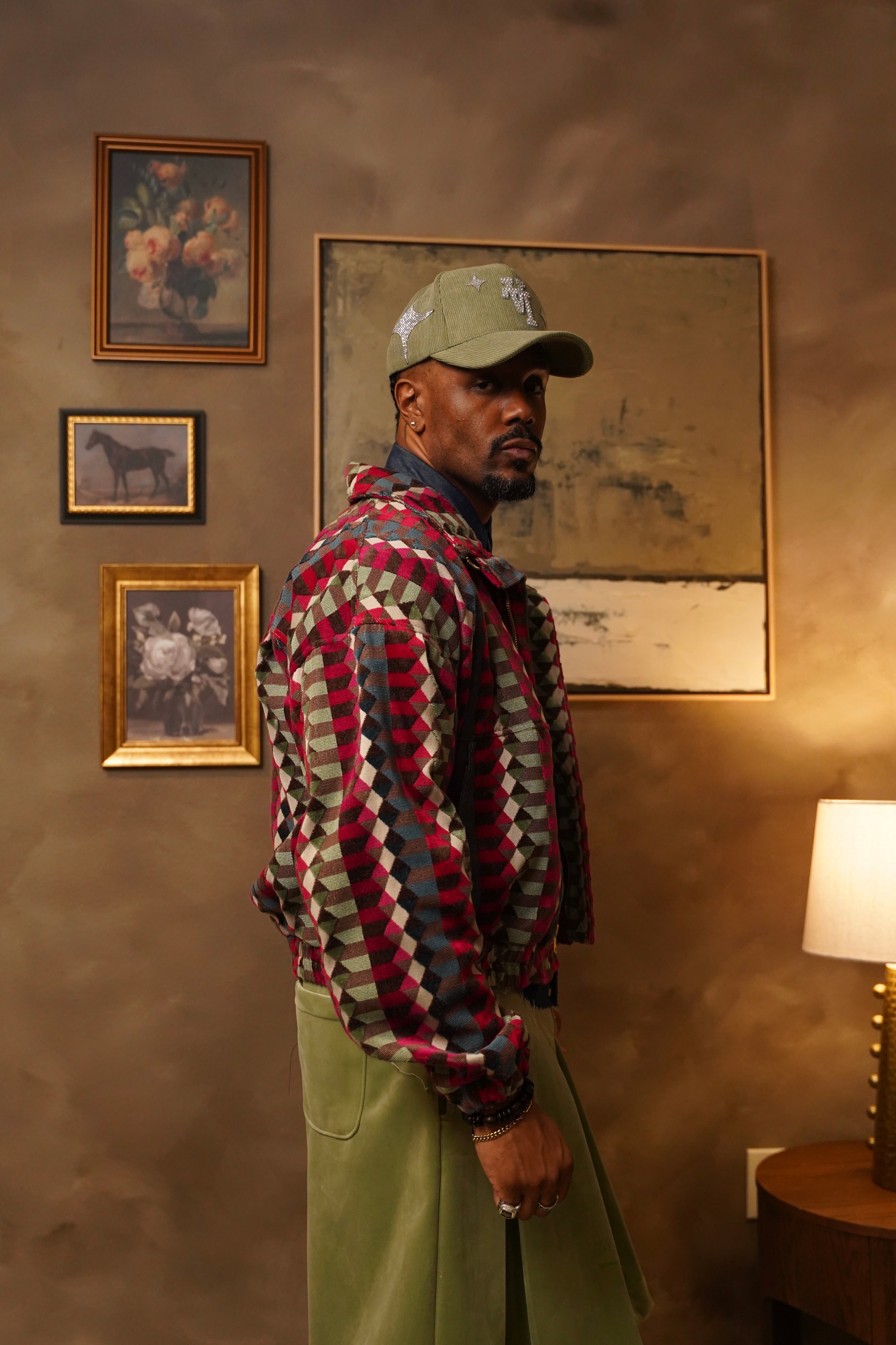 Zevelyn Jean Zane Bomber Jacket ZANE BOMBER Navajo