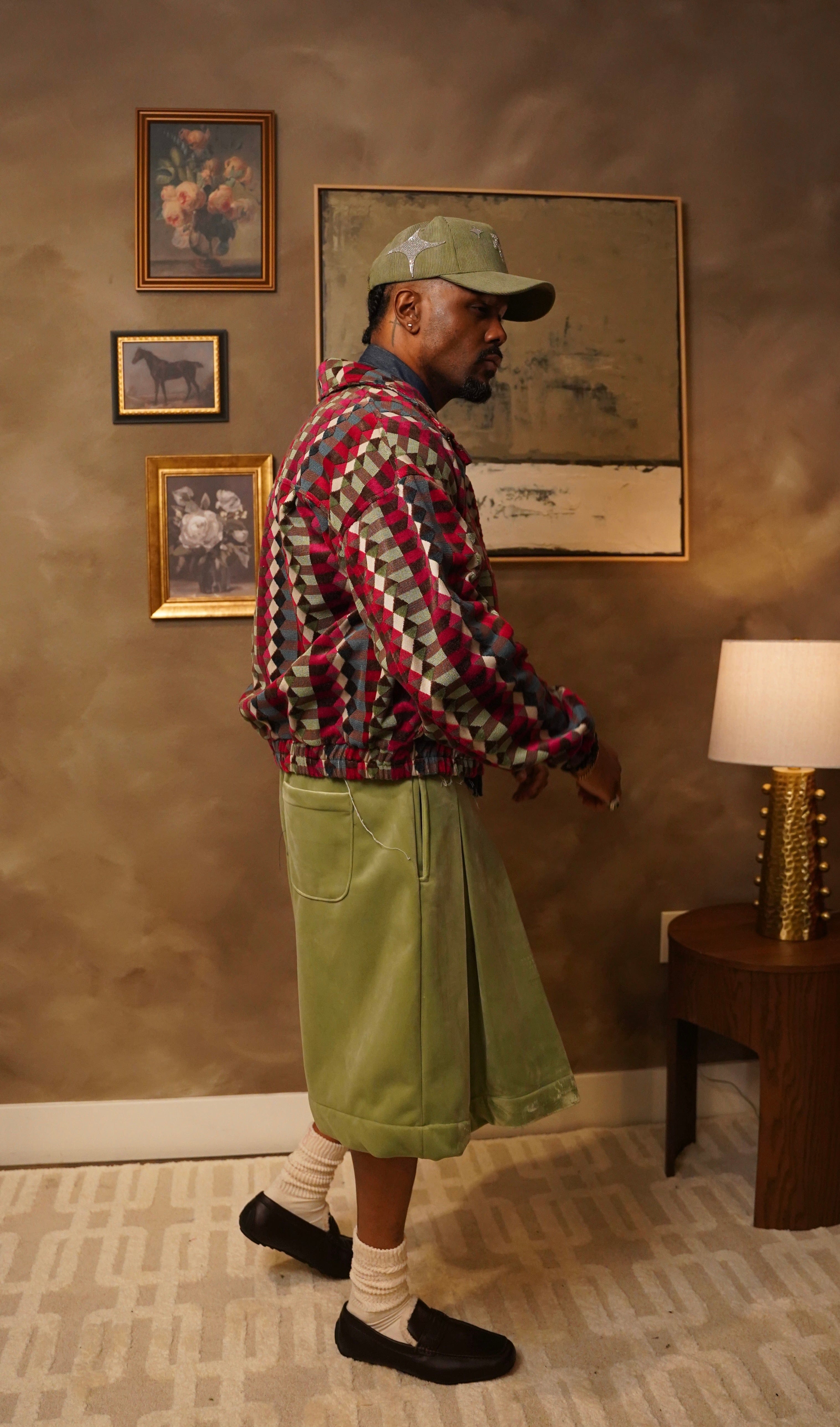 Zevelyn Jean Zane Bomber Jacket ZANE BOMBER Navajo