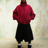 Zevelyn Jean Zane Bomber Jacket ZANE BOMBER Raspberry