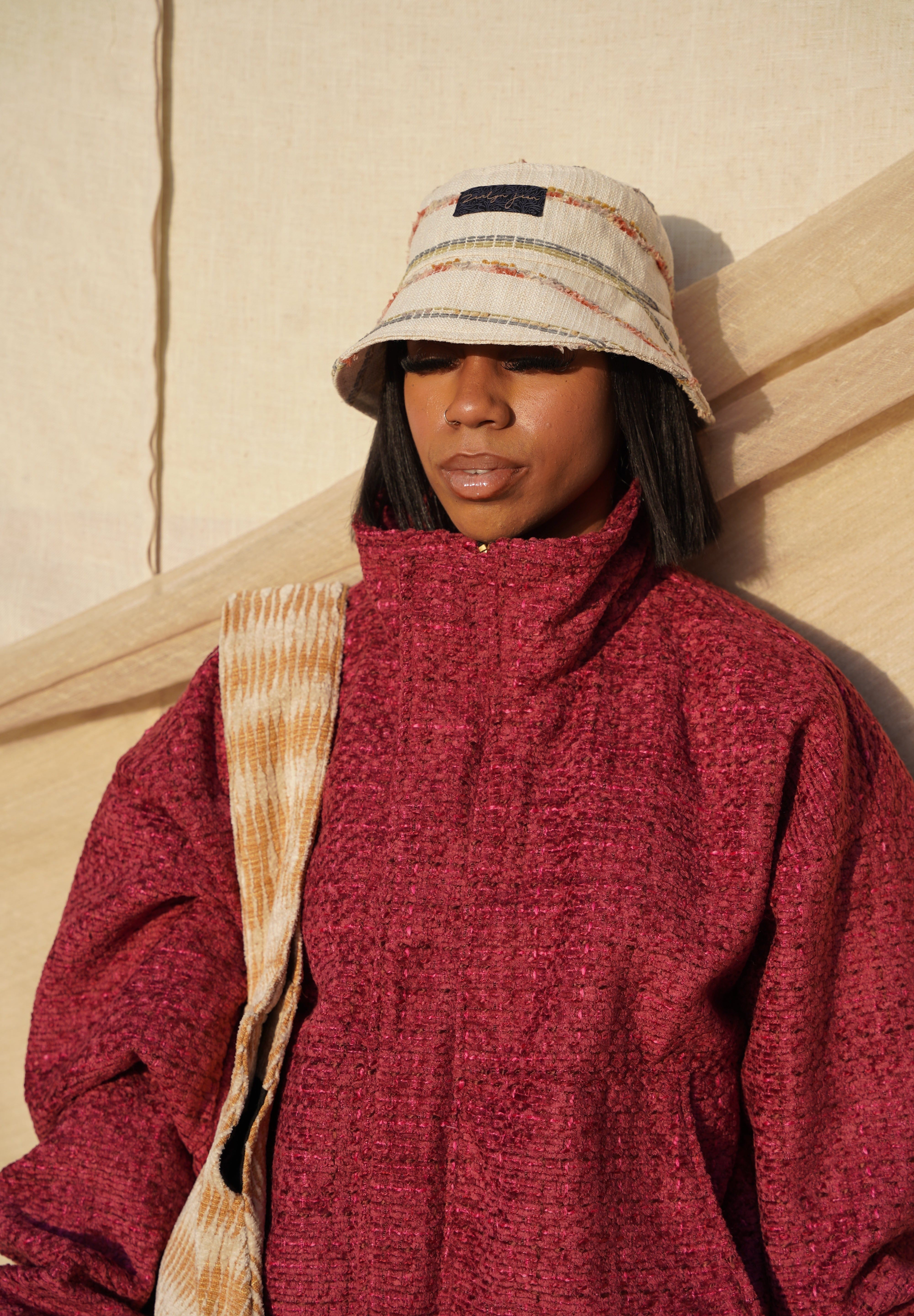 Zevelyn Jean Zane Bomber Jacket ZANE BOMBER Raspberry