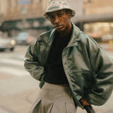 Zevelyn Jean Zane Bomber Jacket ZANE BOMBER Sea Foam