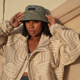 Zevelyn Jean Zane Bomber Jacket ZANE BOMBER Warm Ivory