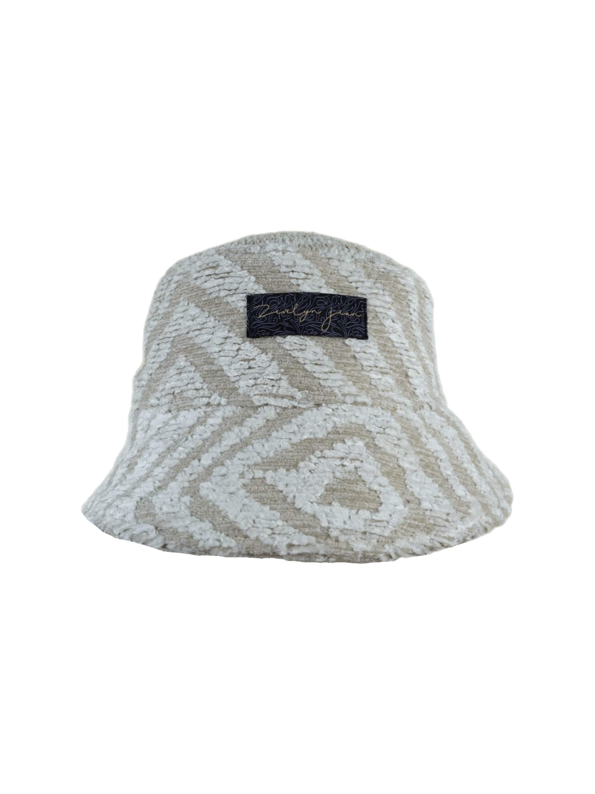 Zevelyn Jean Zoe Bucket Hat Zoe Bucket Hat Beige