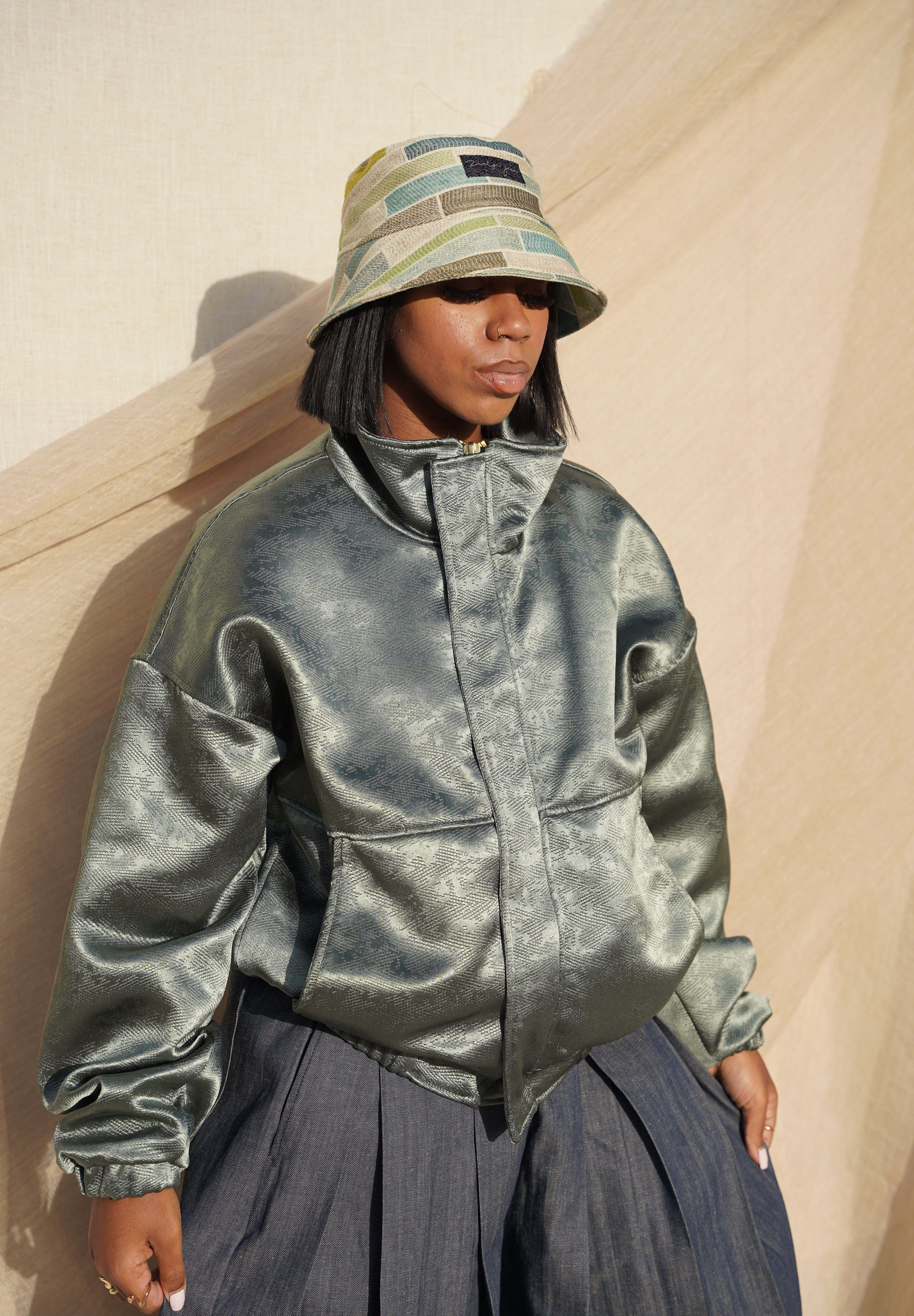 Zevelyn Jean Zoe Bucket Hat Zoe Bucket Hat Ocean