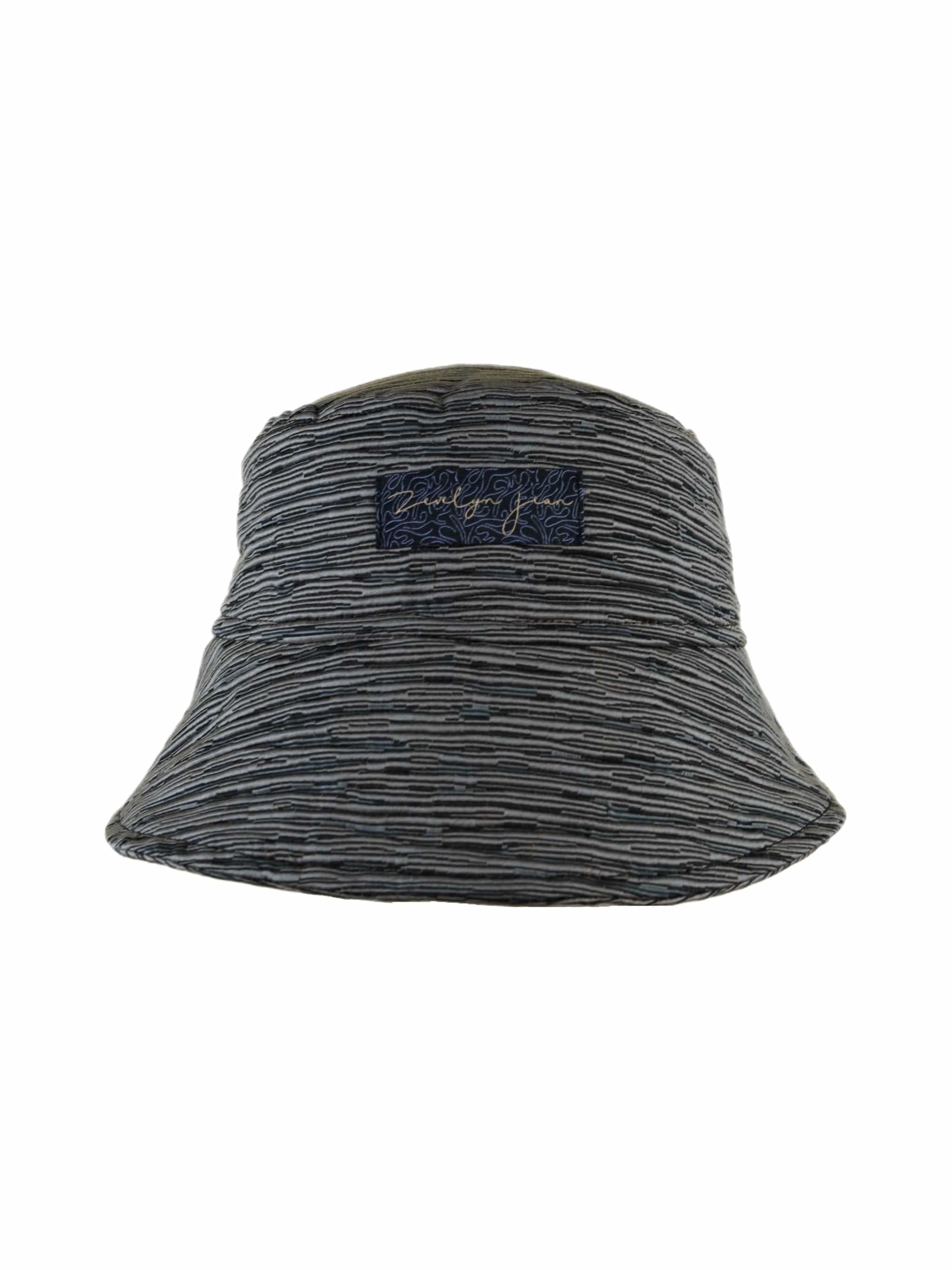 Zevelyn Jean Zoe Bucket Hat Zoe Bucket Hat Pewter