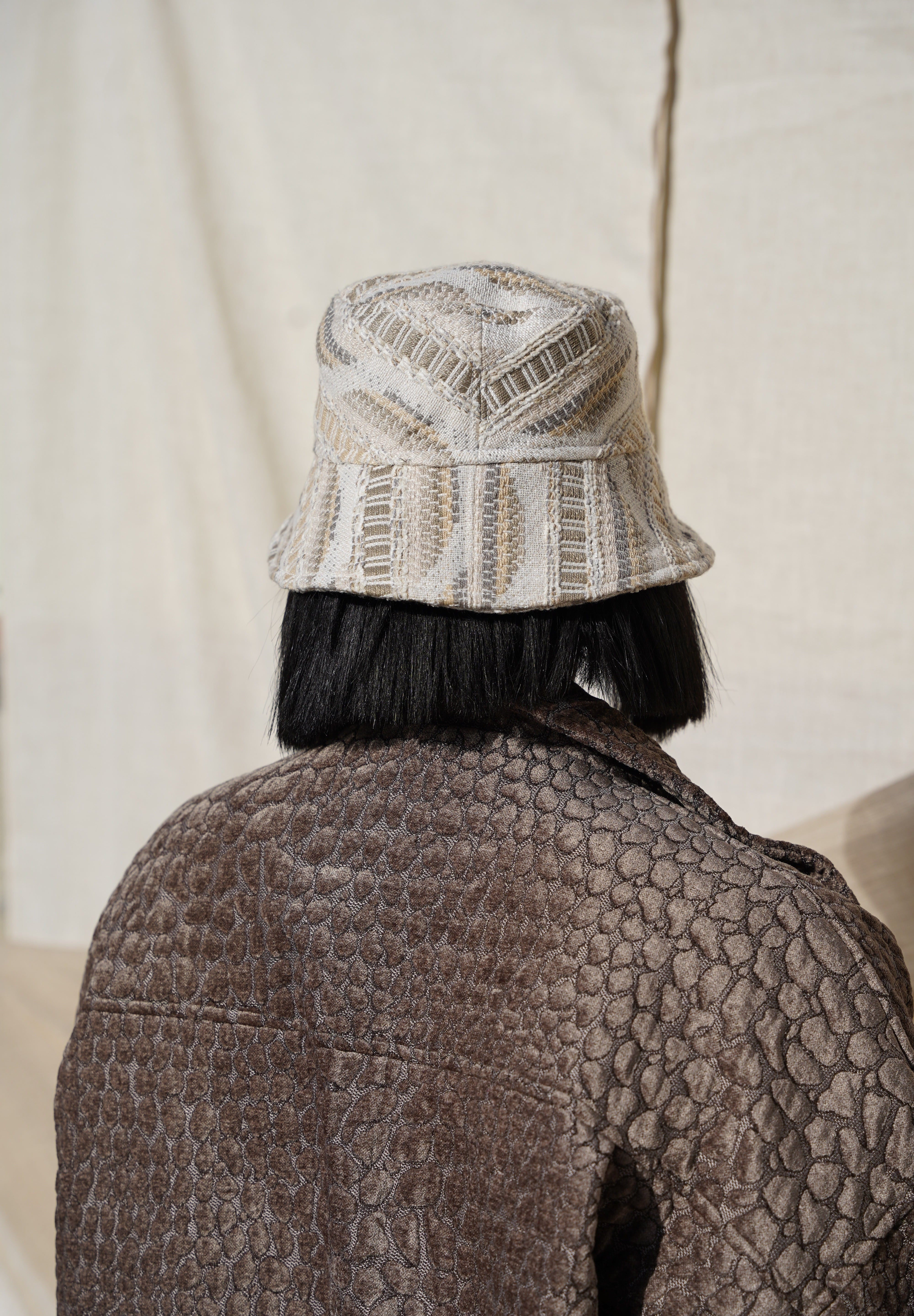 Zevelyn Jean Zoe Bucket Hat Zoe Bucket Hat Powder