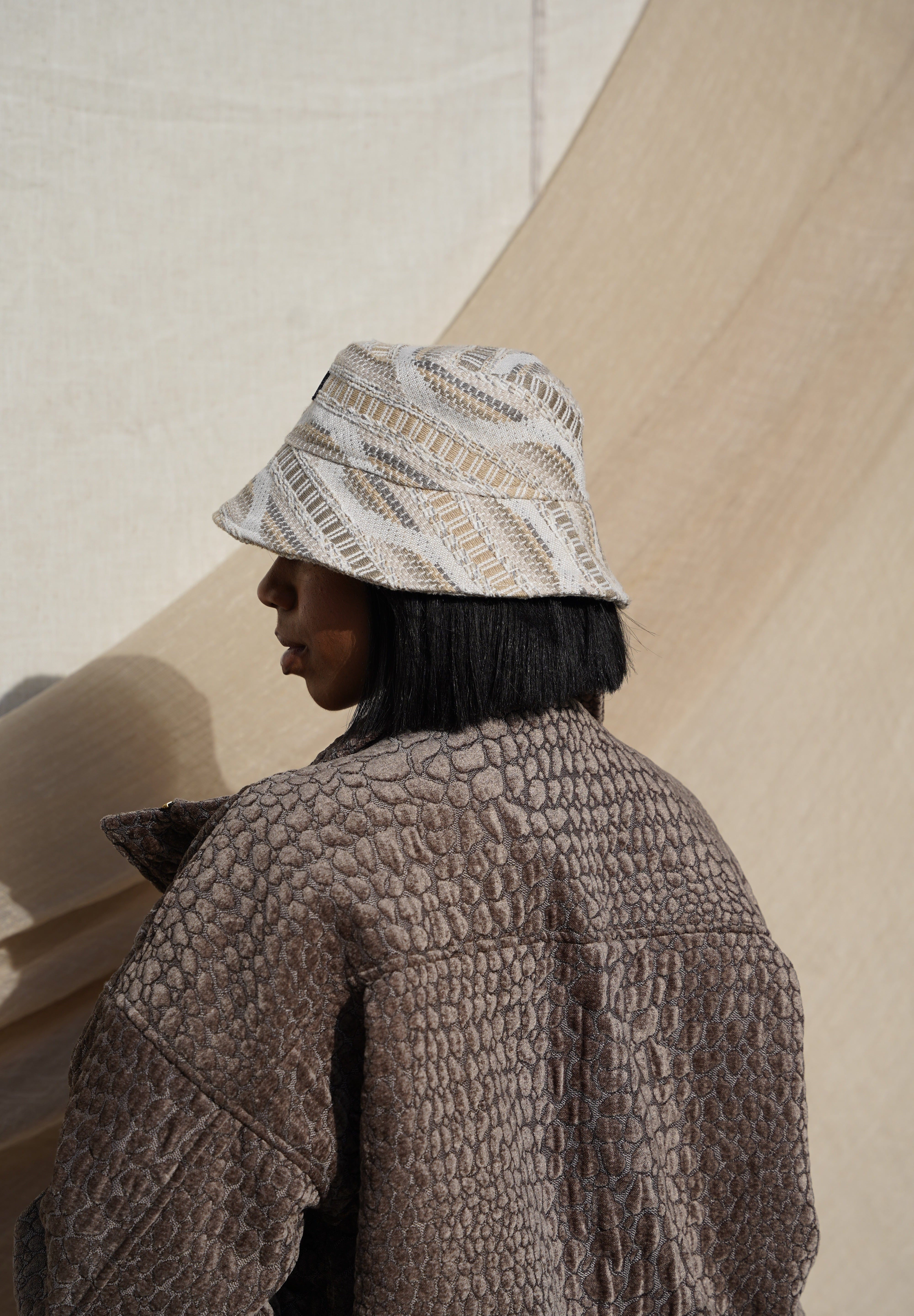 Zevelyn Jean Zoe Bucket Hat Zoe Bucket Hat Powder