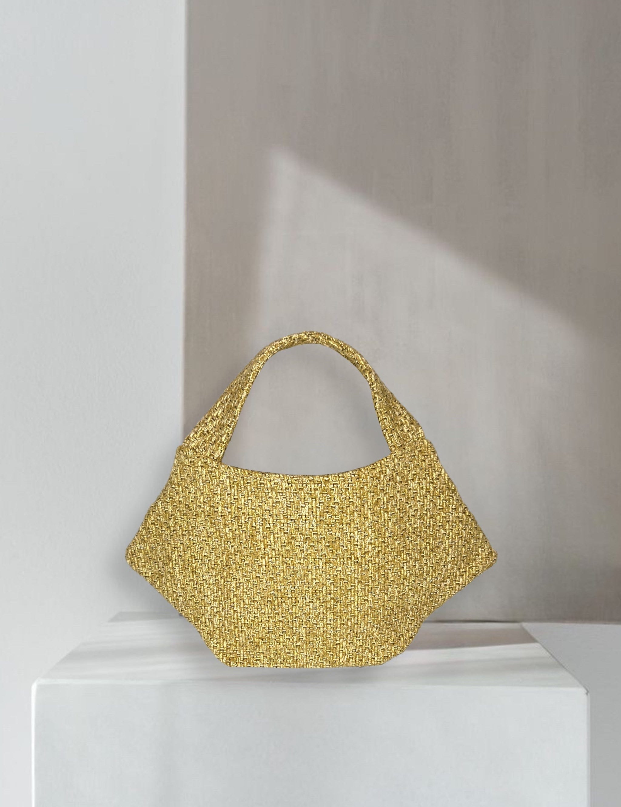 Zevelyn Jean Zuree Handbag Zuree Hand Bag Canary Yellow