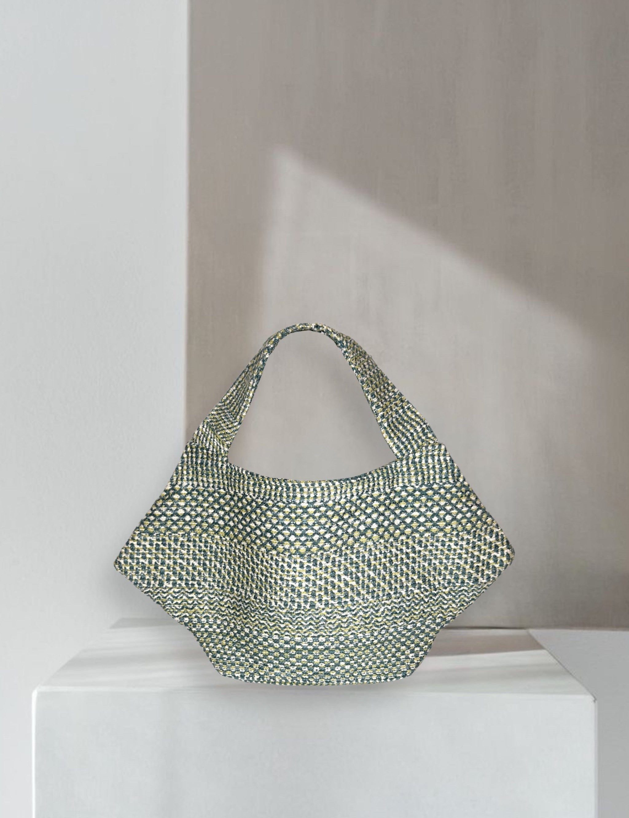 Zevelyn Jean Zuree Handbag Zuree Hand Bag Speck Green