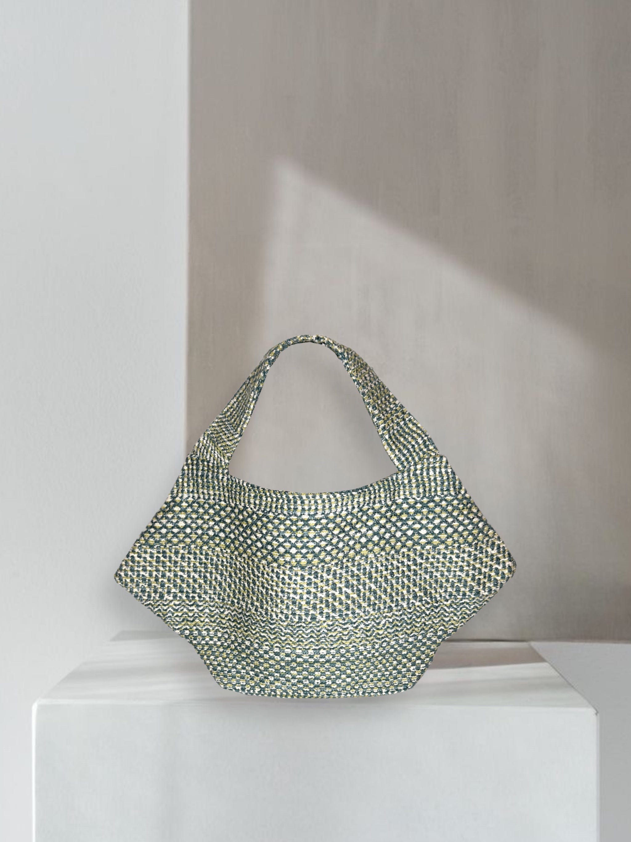 Zevelyn Jean Zuree Handbag Zuree Hand Bag Speck Green