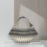 Zevelyn Jean Zuree Handbag Zuree Hand Bag Tribal Blue