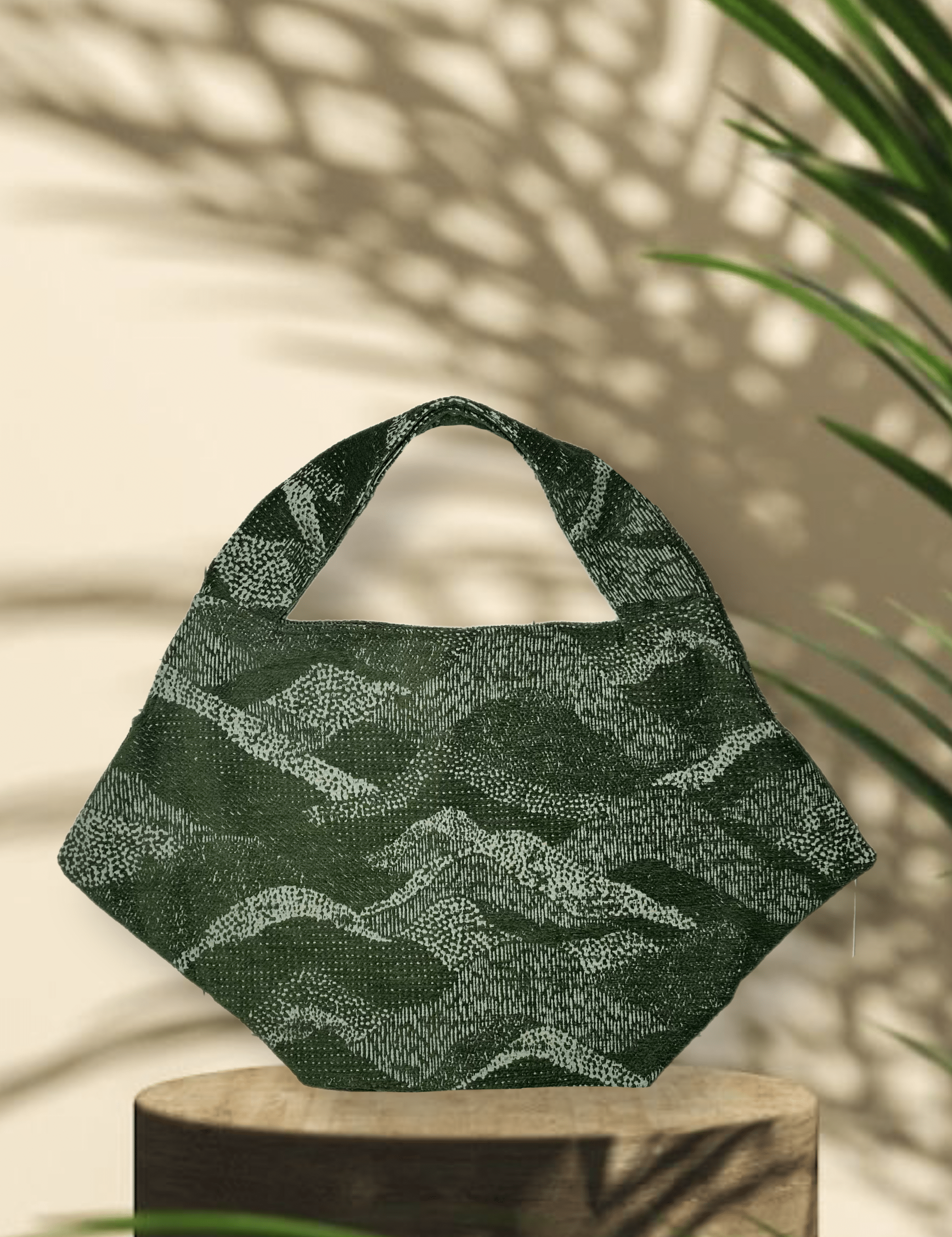 Zevelyn Jean Zuree Tote Bag ZUREE Tote Bag Green