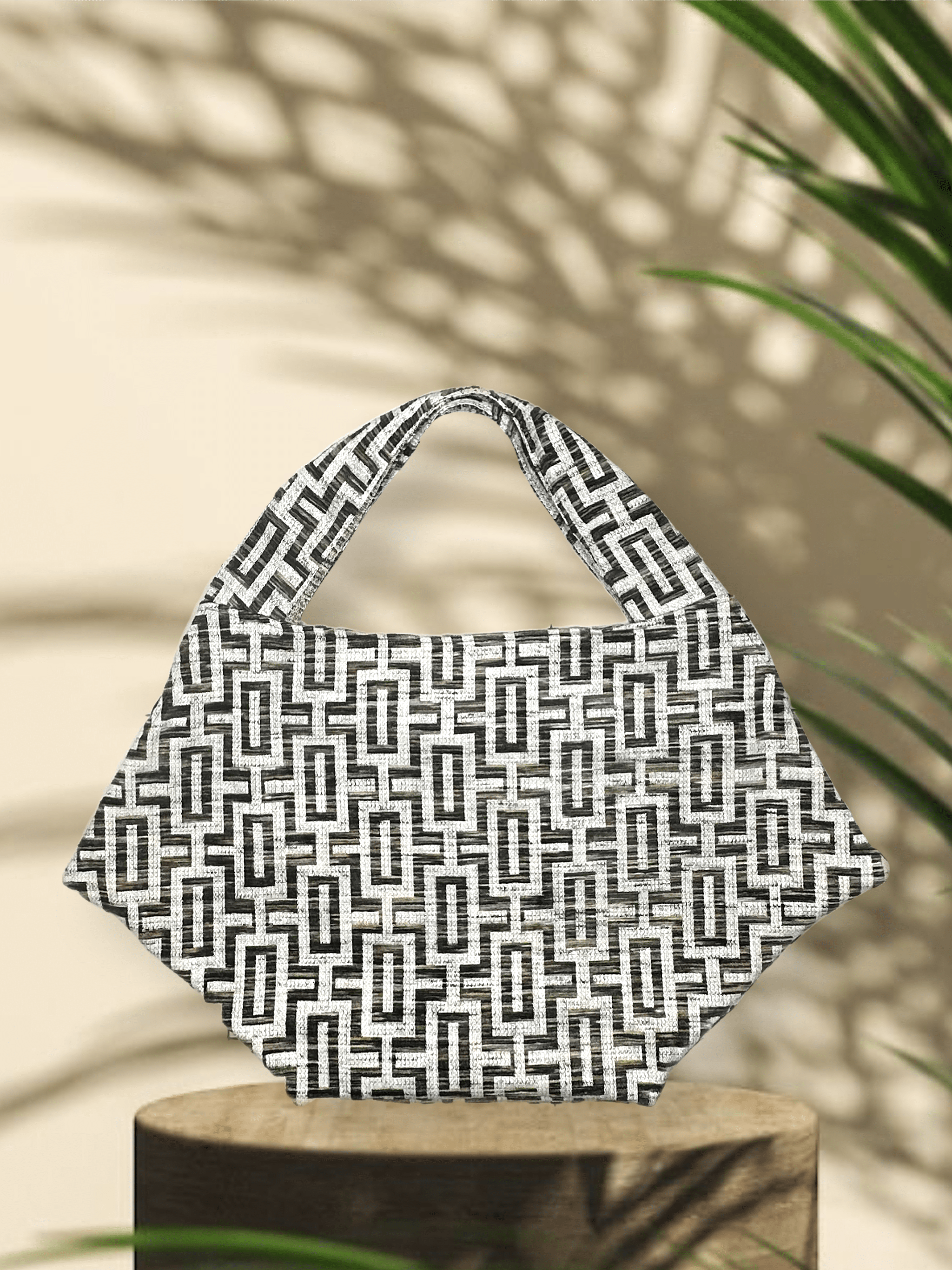 Zevelyn Jean Zuree Tote Bag ZUREE Tote Bag Stone White