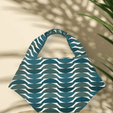 Zevelyn Jean Zuree Tote Bag ZUREE Tote Bag Teal Blue Waters